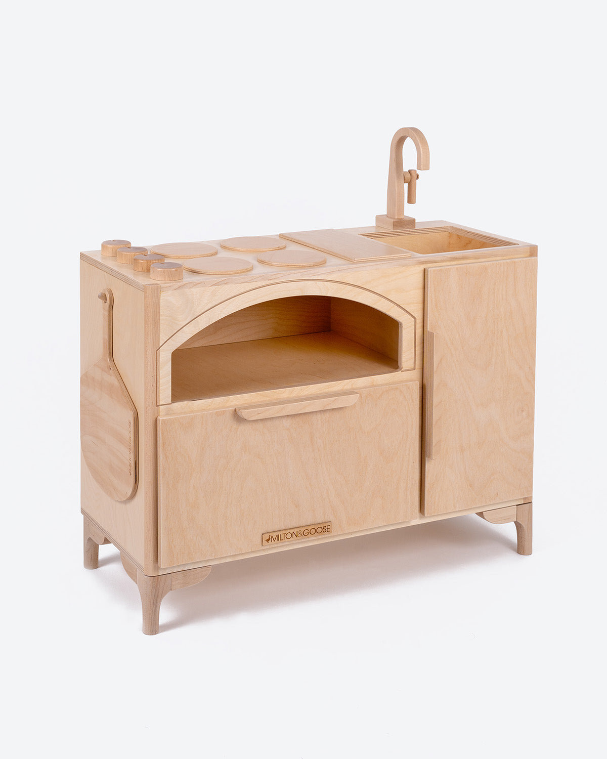 Luca Wooden Play Appliance Set, Natural