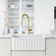Greenwich 18" H 1-handle Pull-Down 2-Function Sprayer Touchless Kitchen Faucet