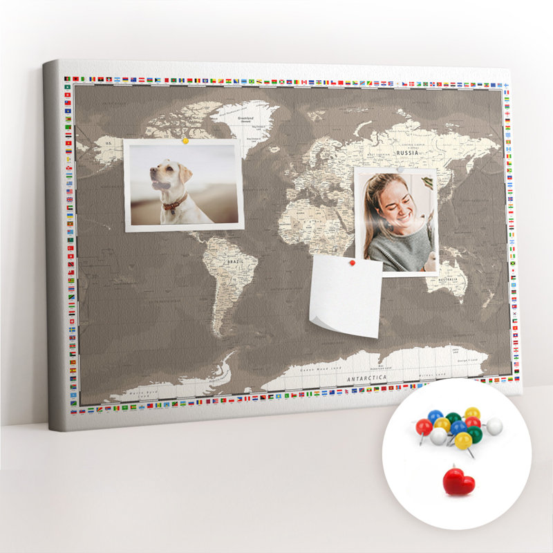 Annemaria Cork Corkboard / Bulletin Board