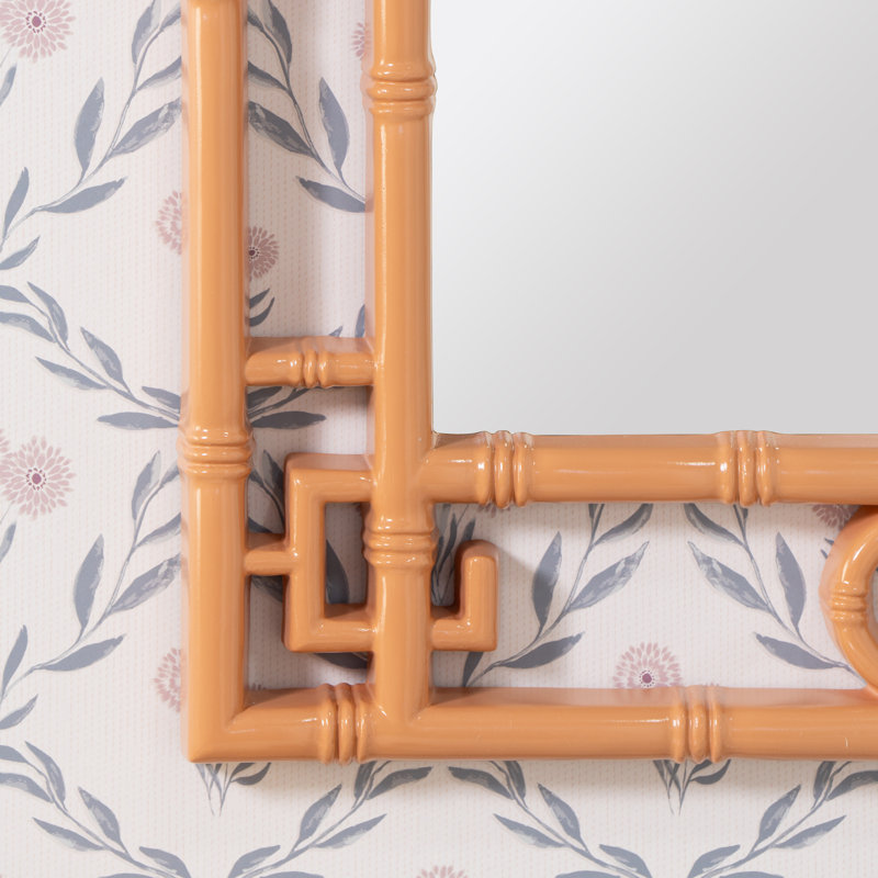 Shing Resin Wall Mirror, Pumpkin Spice