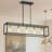 5 - Light Kitchen Island Linear Pendant