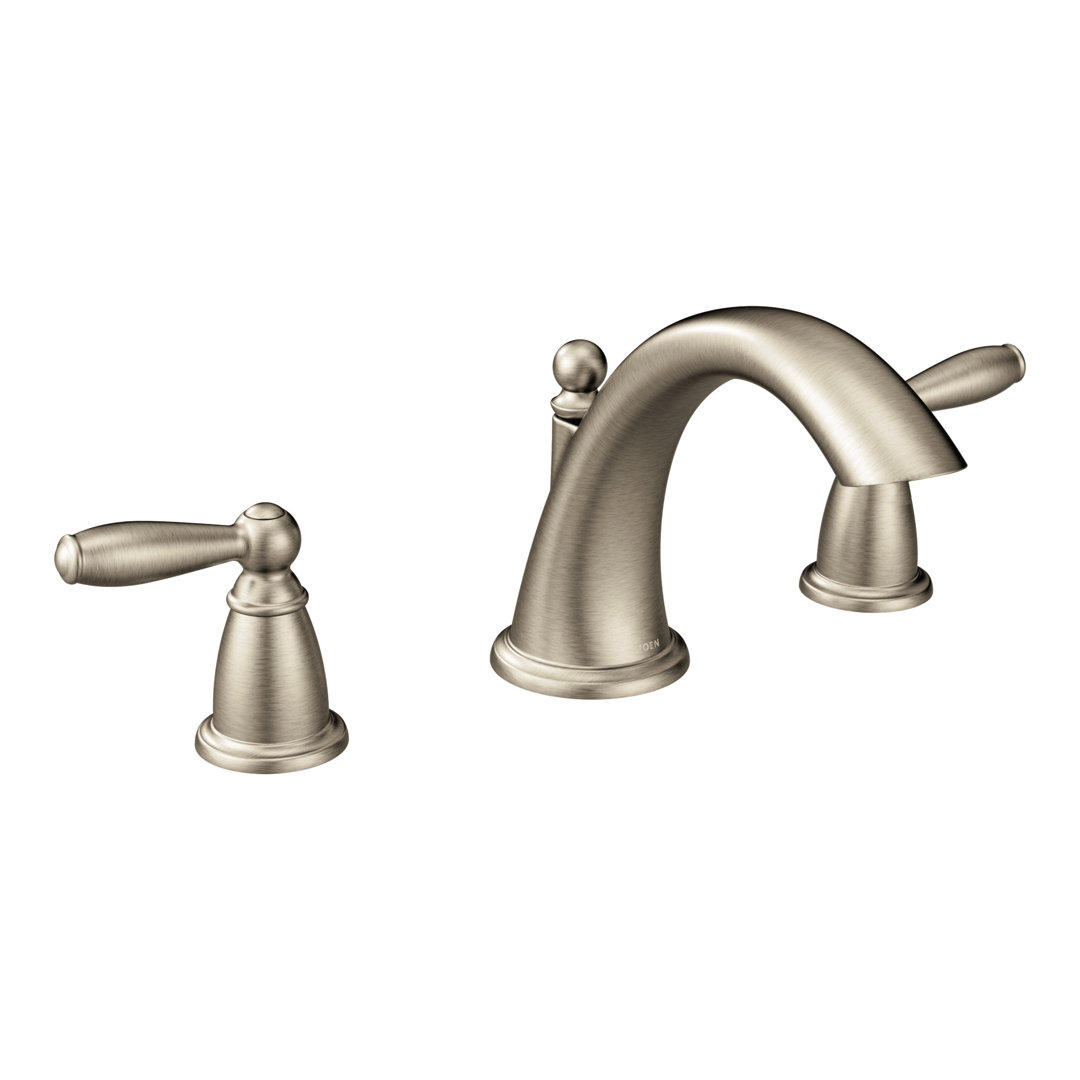 Brantford Double Handle Deck Mounted Roman Tub Faucet Trim Moen 