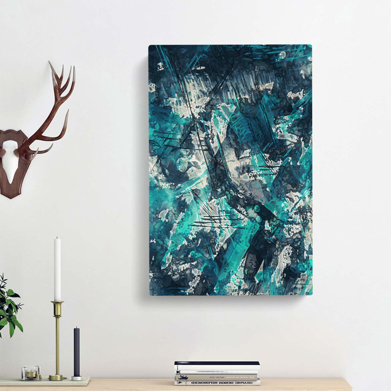 Knowing Why in Abstract - Wrapped Canvas, 50cm H x 35cm W x 3cm D
