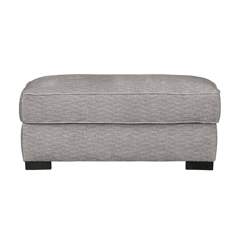 Repose-pieds standard Amabella, Mélange de polyester gris