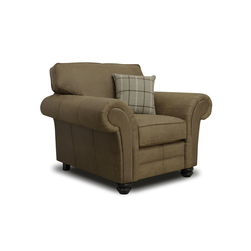 Sinope Upholstered Armchair, Tan