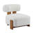 27.25" Modern Boucle Lounge Chair-1433192021