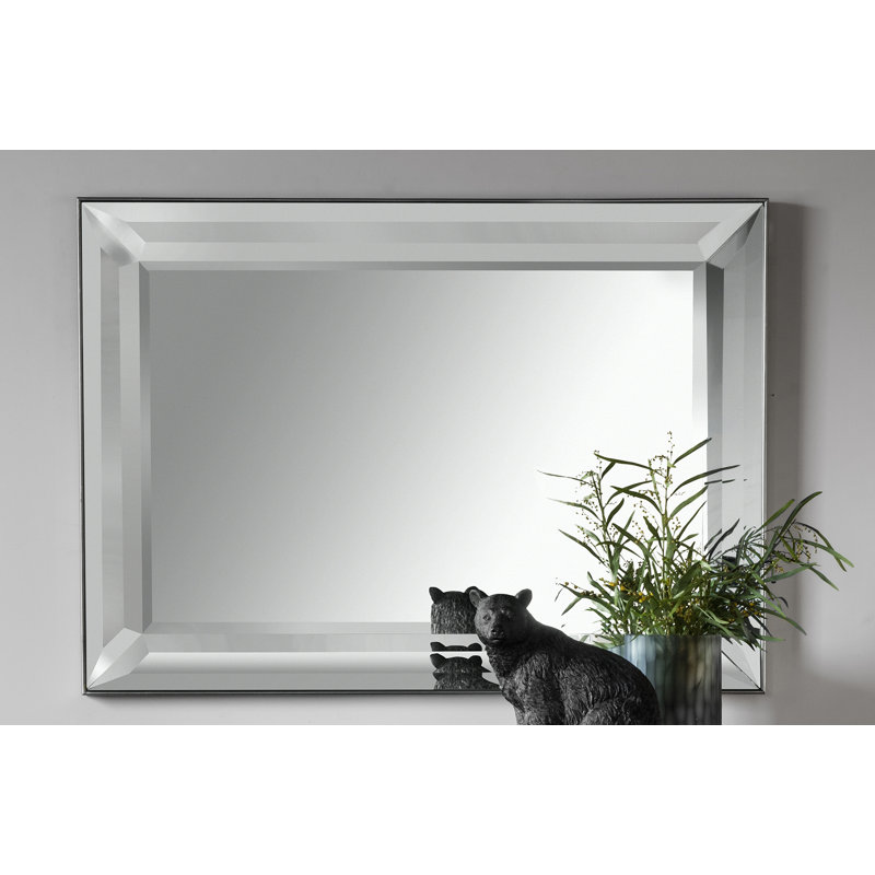 Coby Glass Flat Mirror, 111 x 79 x 5 cm
