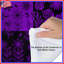 Édredon à motif floral mauve-127458847