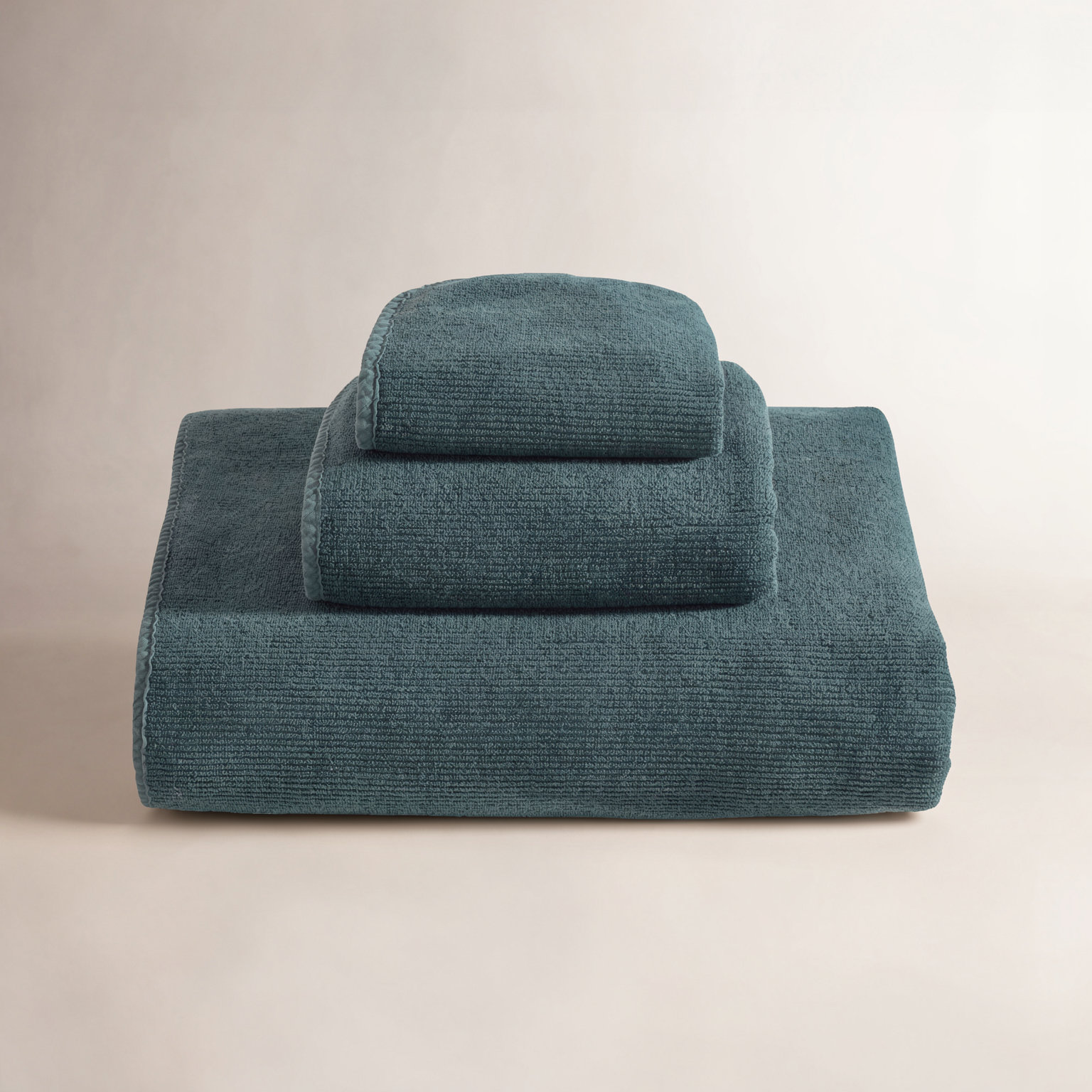 Blythe Cotton Washcloth, Green