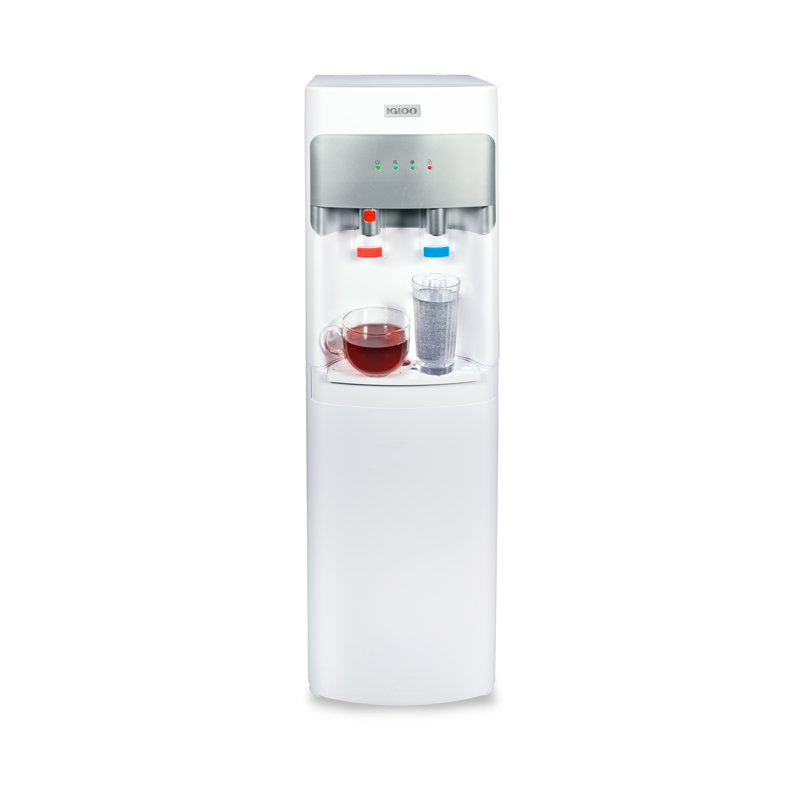 Igloo White Free Standing Bottom Loading Electric Water Dispenser