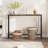 Geron 39.3" Console Table with Power Outlets, Compact Sofa Table with Storage-1445535756