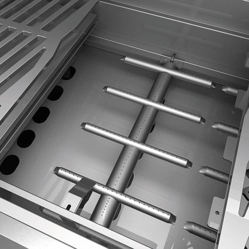 42" Built-In, 4 Trellis Burners, Rotisserie, Natural Gas