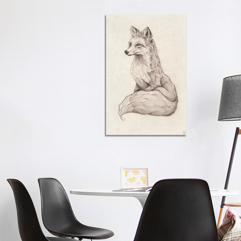 Vulpes Vulpes II 1 Piece Wrapped Canvas Wall Art, 101.6 cm H x 66.04 cm W x 1.91 cm D