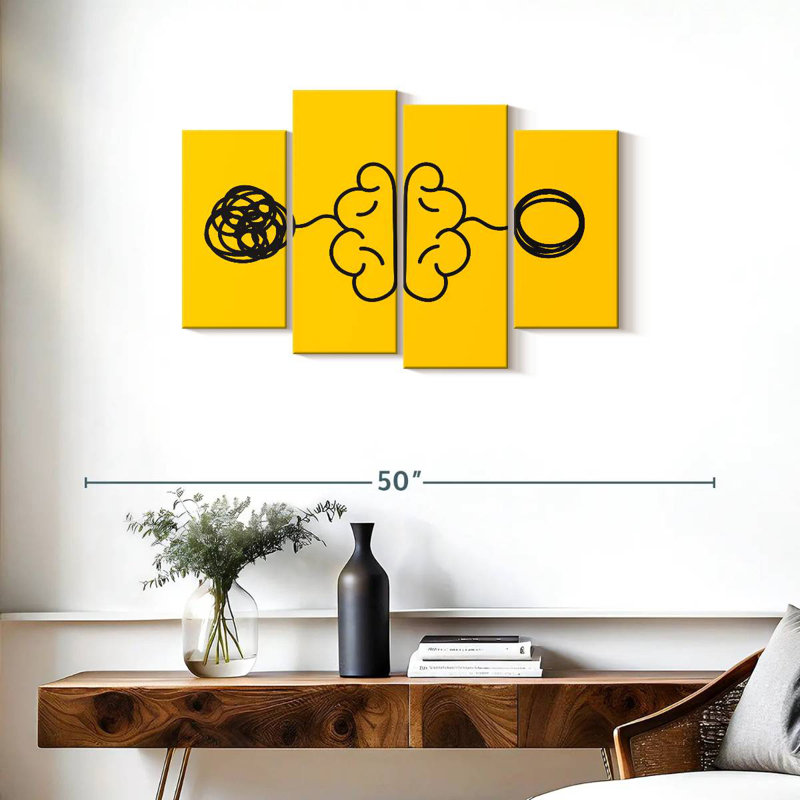 Alcaraz Untangle Your Thoughts, 22" H x 36" W