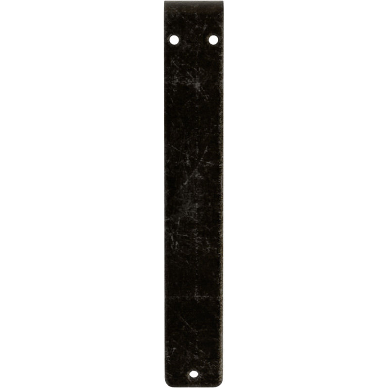 Support en fer forgé Versailles, Argenté antique chaleureux, H 8 po x l 1,5 po x P 5,5 po