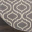 Tapis géométrique gris / ivoire Kardinya-1215871295
