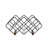 Gourmet Basics by Mikasa 12-Bottle Metal Stackable Wine Storage Rack, Antique Black