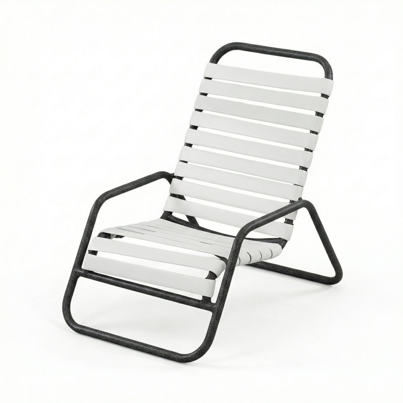 Chaise sable, Blanc, granite