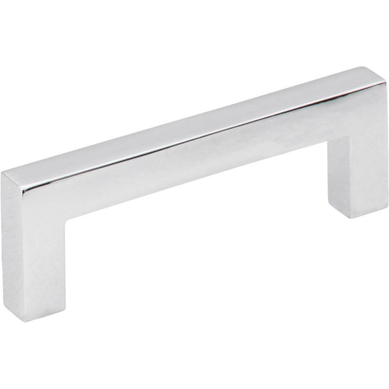 Polished Chrome 3" Contemporary Cabinet Bar Pull