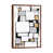 Classic Brown Wood Framed