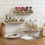 Wall Wood Spice Rack