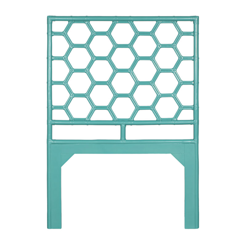 Honeycomb Standard Bed, Turquoise, Twin Extra Long