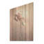 Rose, simplicité romantique, art mural sur bois de pin naturel-485491229