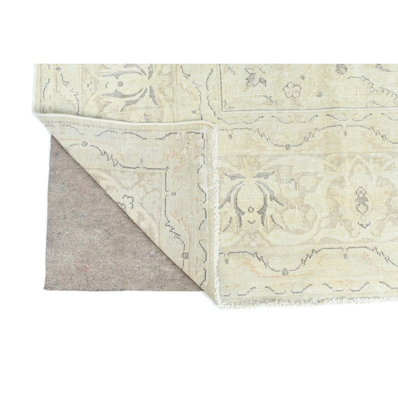 Tapis oriental beige unique 10X13 One-of-a-Kind