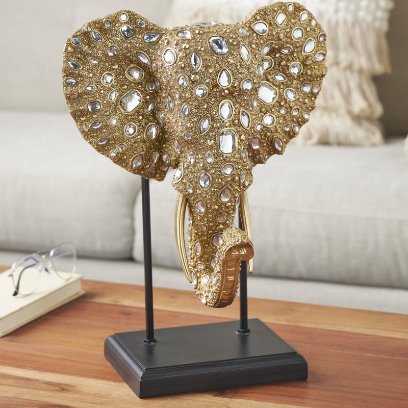 Sculpture éléphant en résine Ruthmary