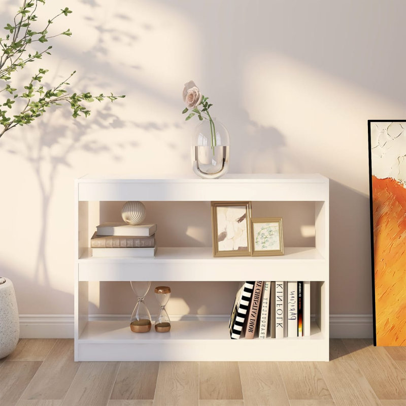 Bibliothèque standard H 28,3 "x l 39,4" Pafford, Blanc