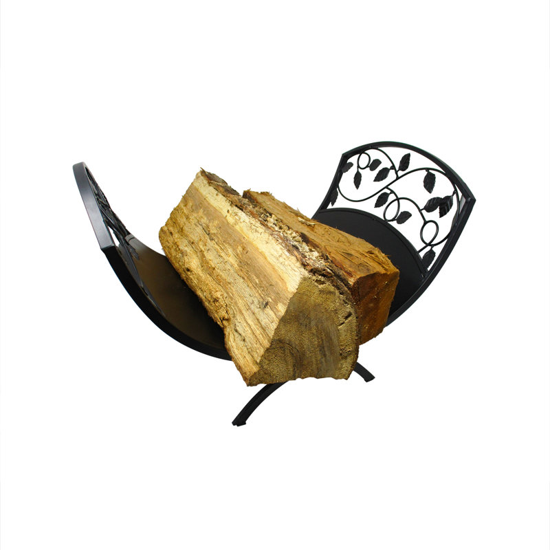 Support à bûches en métal 12,5 po
