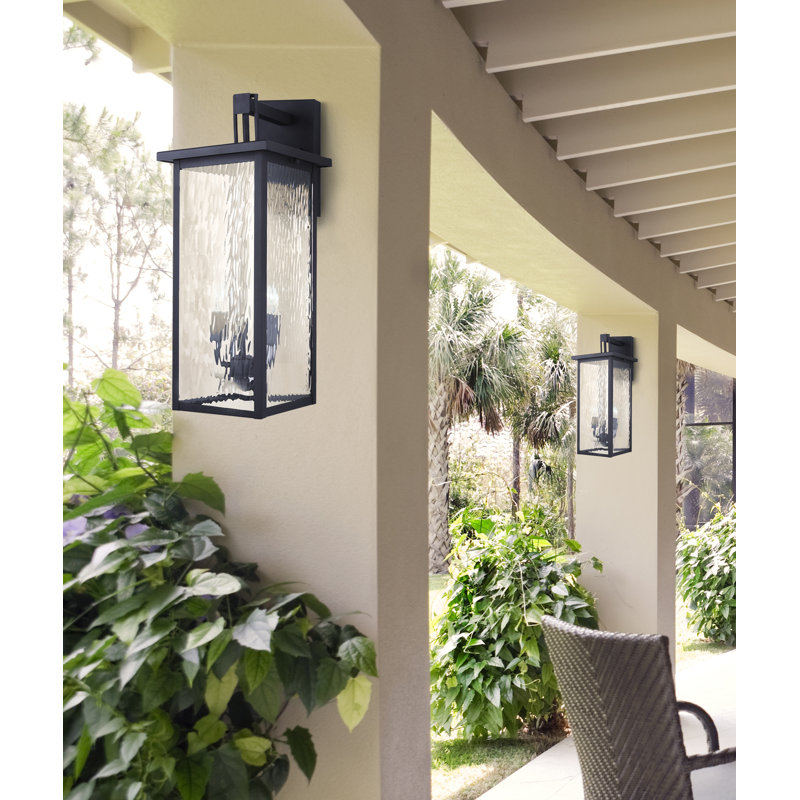 Baldwyn Black Outdoor Wall Lantern