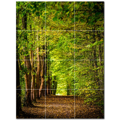 4.25'' x 4.25'' Satin Ceramic Decorative Mural