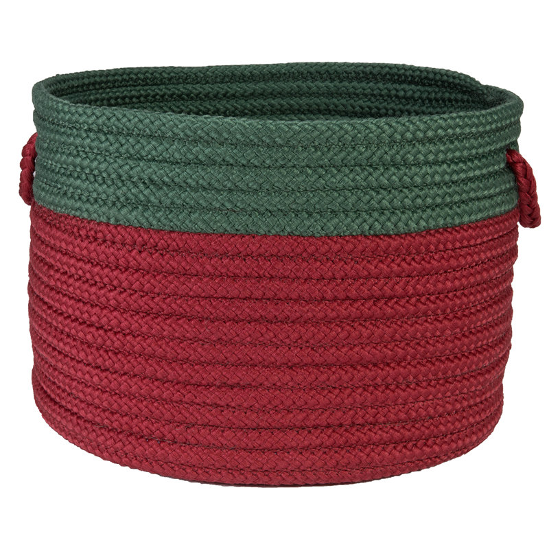 Panier en tissu Jubilee, H 12 po x l 18 po x P 18 po