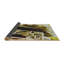 Tapis à motifs jaune / brun-1999974328