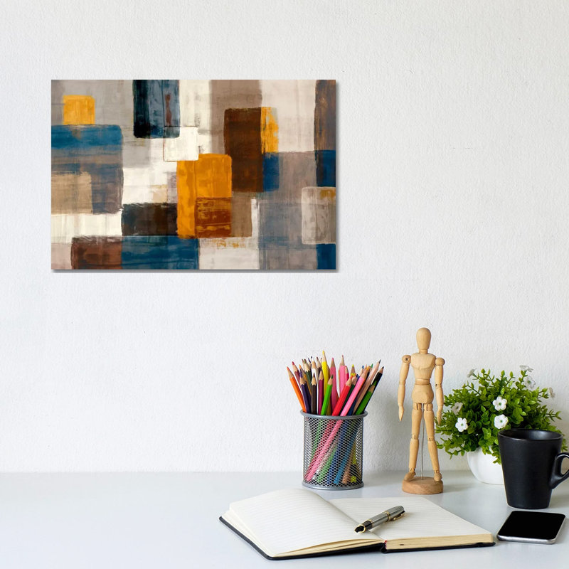 Beginning I by Edward Selkirk - Wrapped Canvas Painting, 20.32 cm H x 30.48 cm W