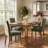 Solid Wood Upholstered Dining Chairs-1296220673
