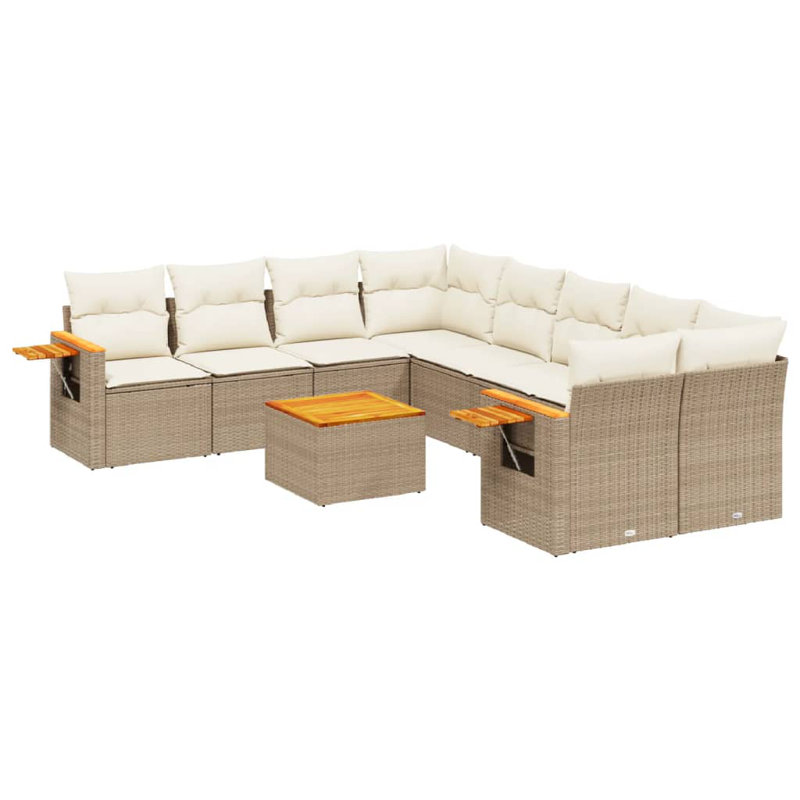 Ensemble de canapé de jardin Vidaxl