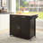 Ozkardes Solid Wood Top Kitchen Cart-176646511