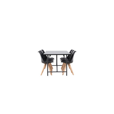 Anjanetta 6 - Person Dining Set