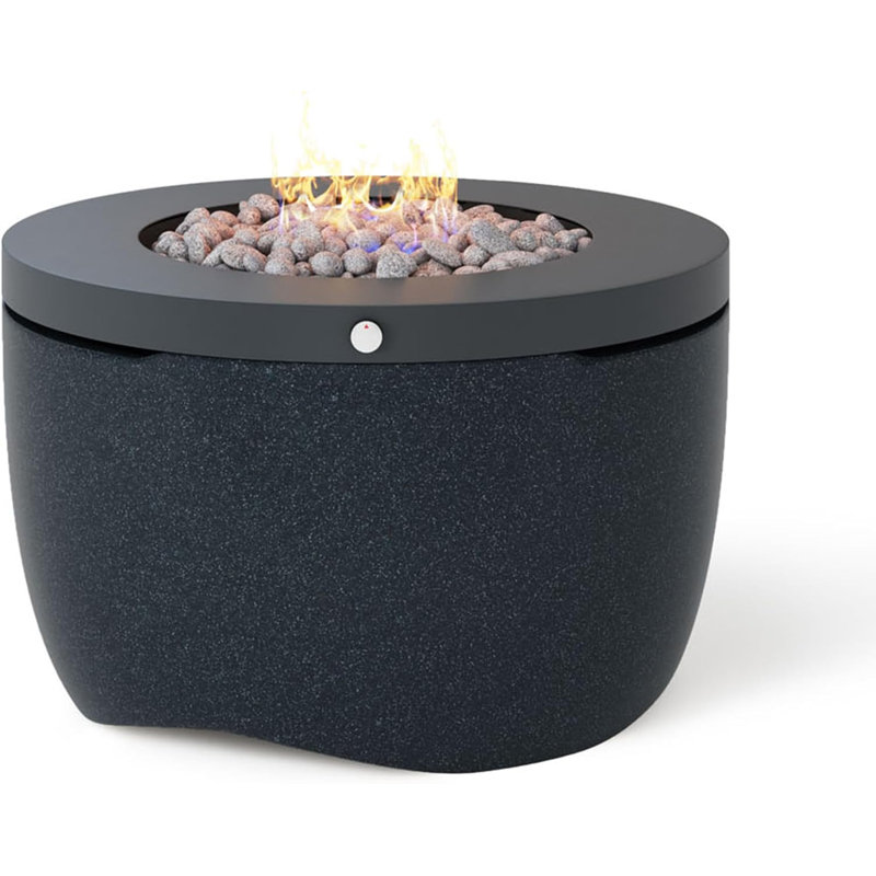 Ledge Halo Outdoor Firepit, Nightfall