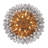 Wesham 16 Light Aged Brass Flush Mount-1676648651-1676648662
