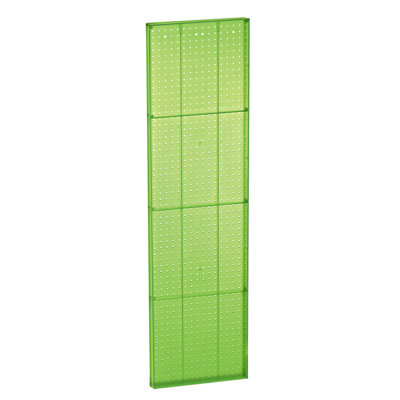 Pegboard Wall Panel Storage Solution, Size: 60"x 16.125", 2-Pack