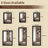 Wooden Frame Flat Mirror-204780680-204780679