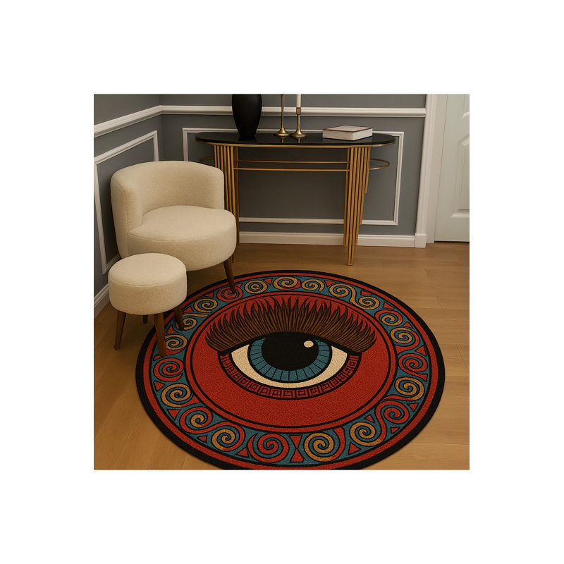 Tapis beige tissé Mosso, 2' x 2'11"