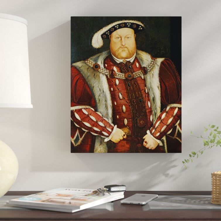 Bless international Portrait Of King Henry VIII On Canvas by Hans ...