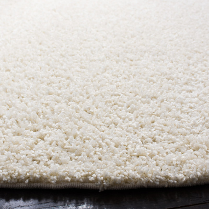 Schwanke Shag Performance Solid Color Rug, Rectangle 6' x 9'