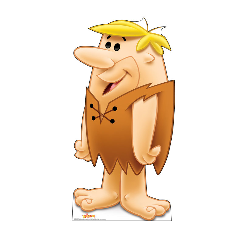 58'' Life-Size Barney Rubble Cardboard Cutout Standup