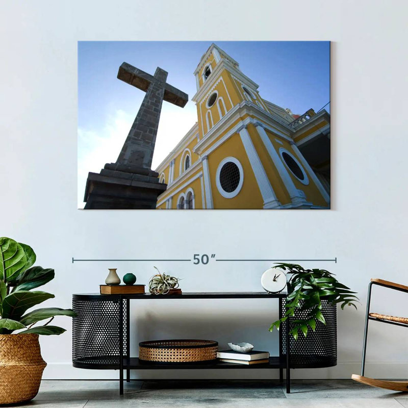 Cathédrale de Grenade, Nicaragua, H 32 po x l 48 po