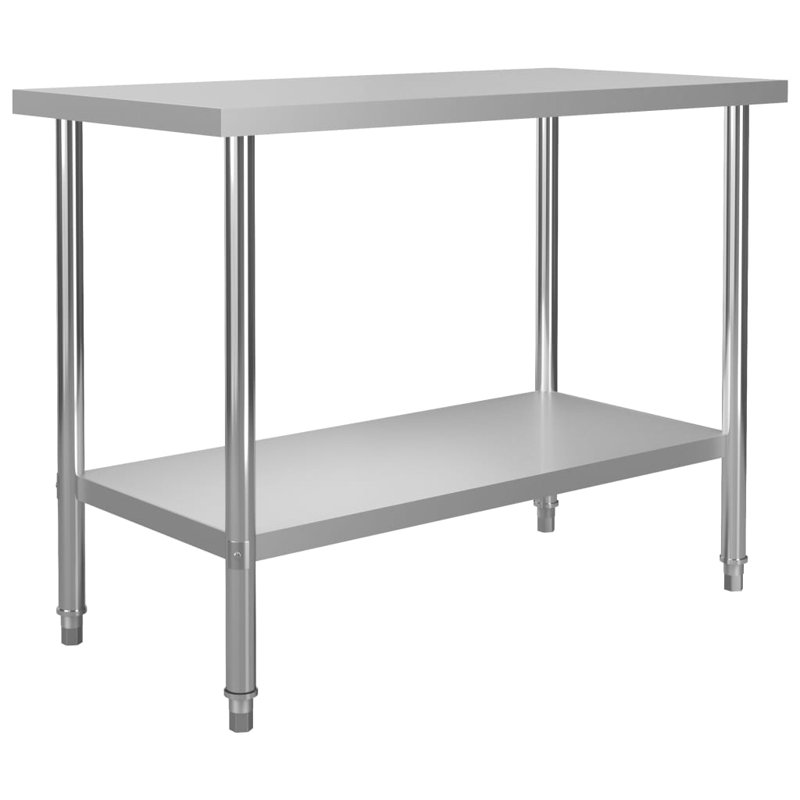 Birdell Metal Prep Table